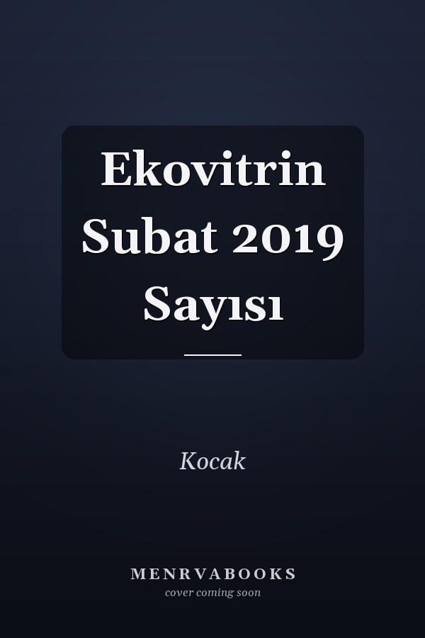 Ekovitrin Subat 2019 Sayısı