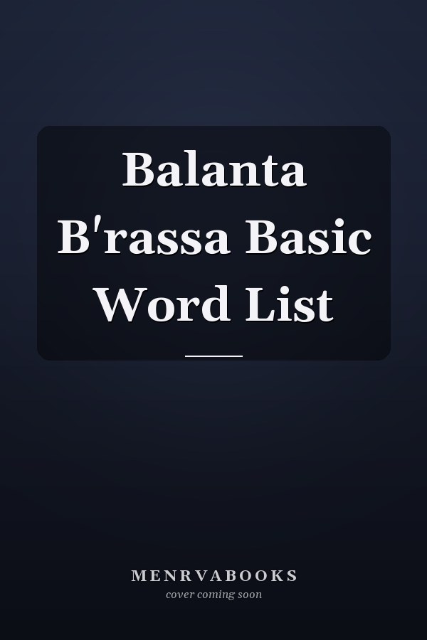 Balanta B'rassa Basic Word List