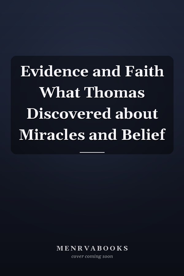 Evidence and Faith What Thomas Discovered about Miracles and Belief