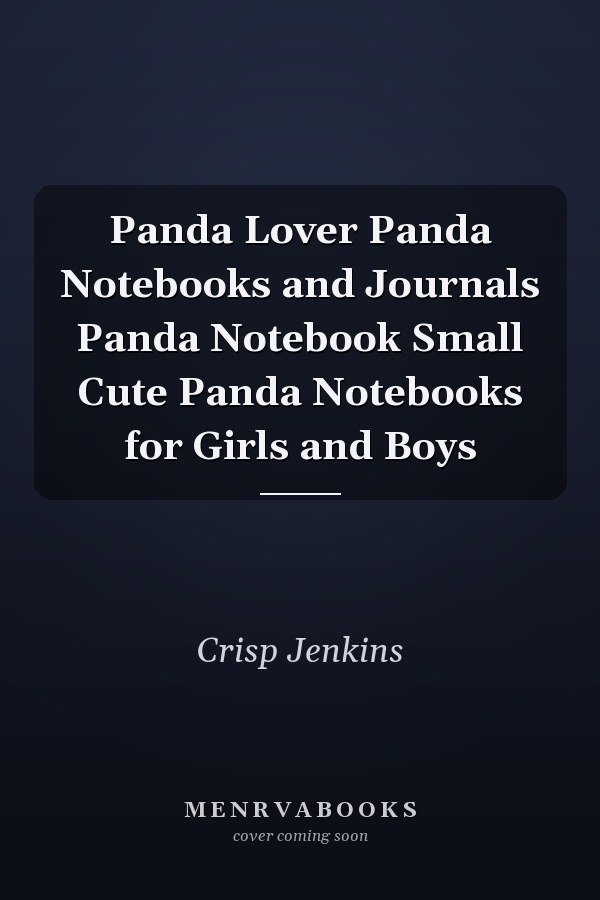 Panda Lover Panda Notebooks and Journals Panda Notebook Small Cute Panda Notebooks for Girls and Boys