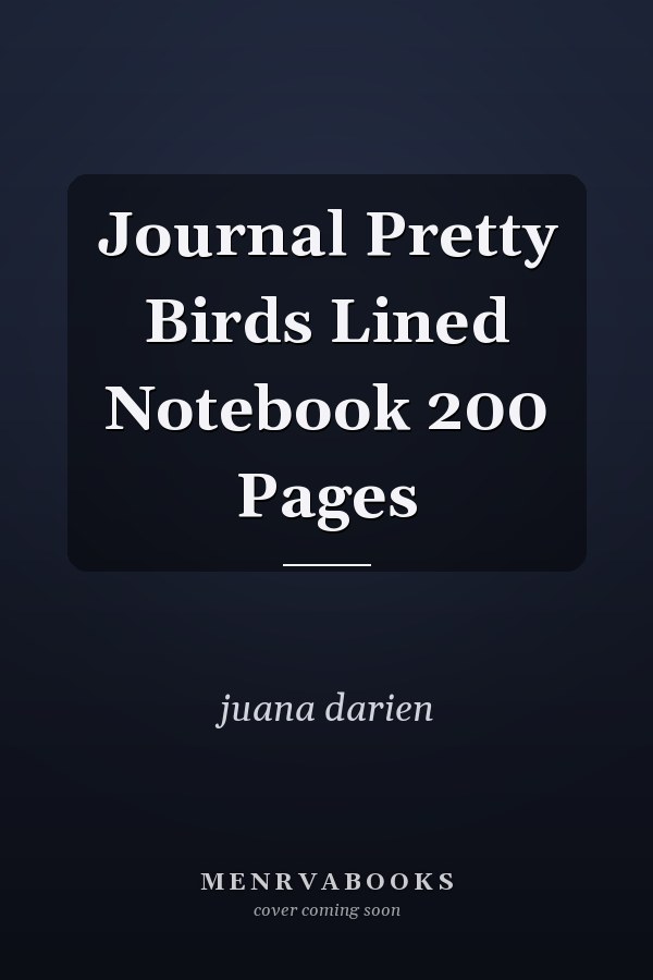 Journal Pretty Birds Lined Notebook 200 Pages