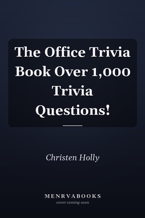 The Office Trivia Book Over 1,000 Trivia Questions!