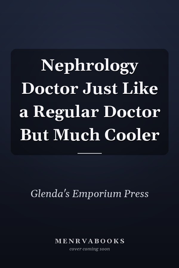 Nephrology Doctor Just Like a Regular Doctor But Much Cooler