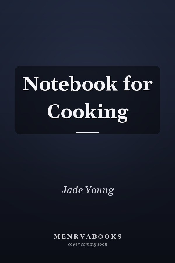 Notebook for Cooking
