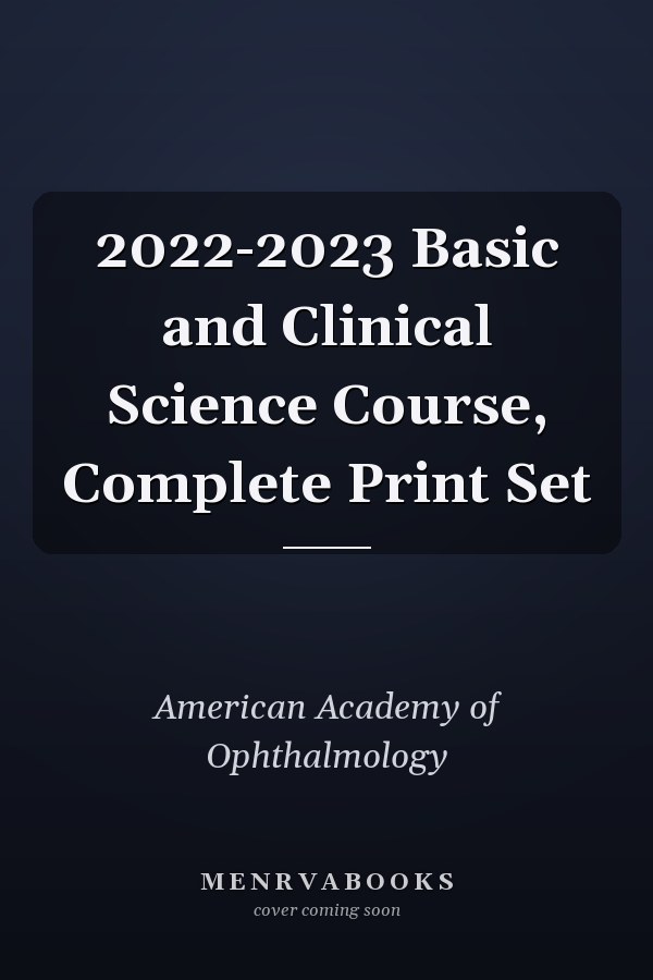 2022-2023 Basic and Clinical Science Course, Complete Print Set