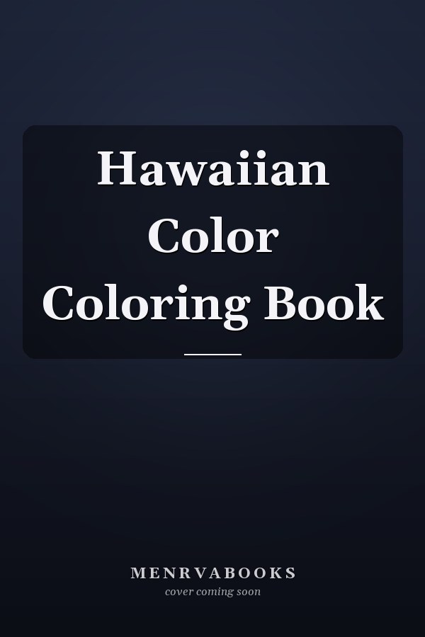 Hawaiian Color Coloring Book