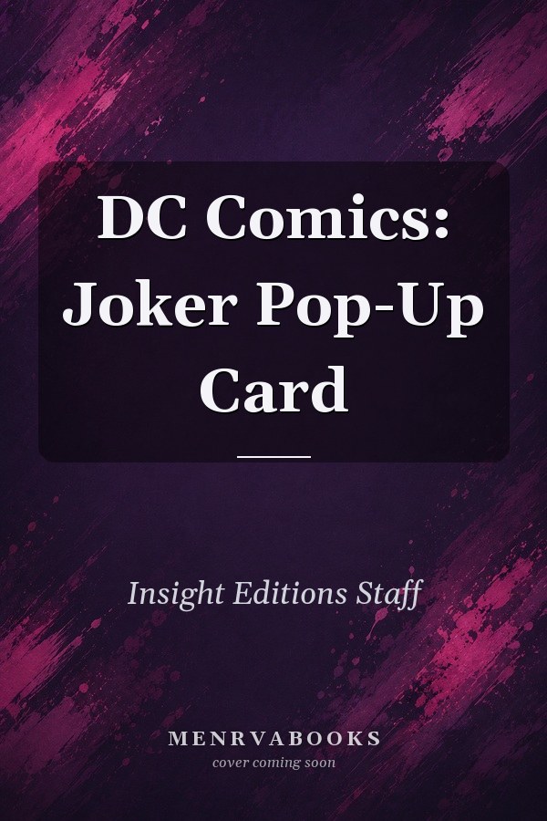 DC Comics: Joker Pop-Up Card