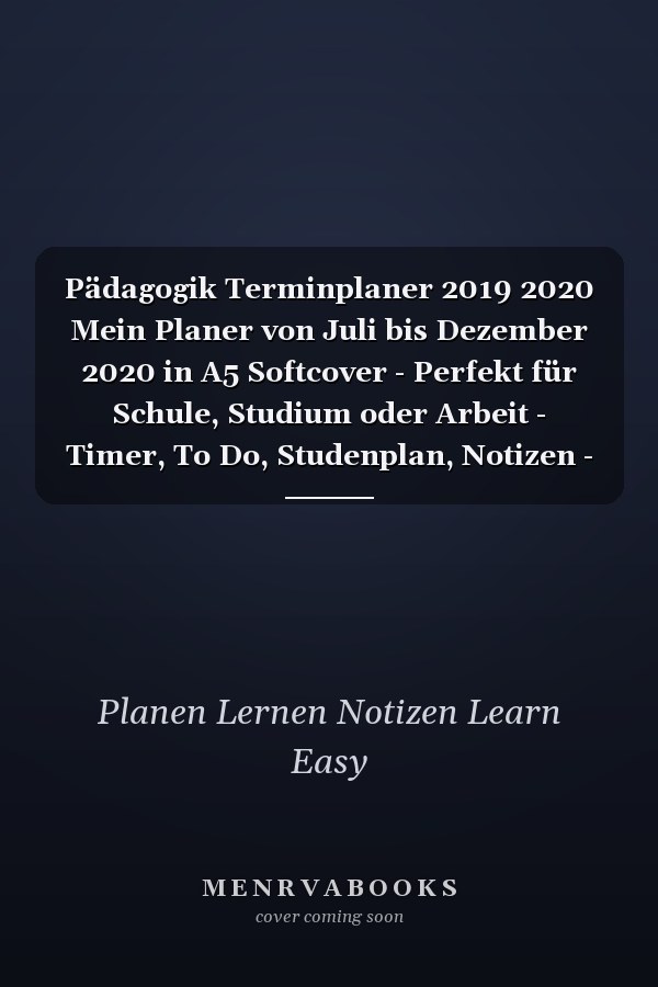 Pädagogik Terminplaner 2019 2020 Mein Planer von Juli bis Dezember 2020 in A5 Softcover - Perfekt für Schule, Studium oder Arbeit - Timer, To Do, Studenplan, Notizen - Bunte Rautenmuster für den Mann, Männer und Jungs