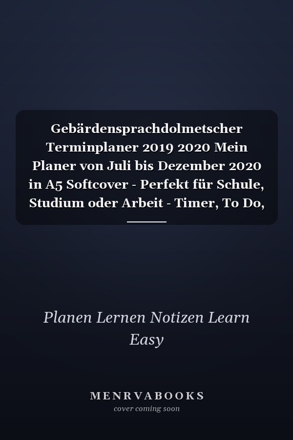 Gebärdensprachdolmetscher Terminplaner 2019 2020 Mein Planer von Juli bis Dezember 2020 in A5 Softcover - Perfekt für Schule, Studium oder Arbeit - Timer, To Do, Studenplan, Notizen - Bunte Rautenmuster für den Mann, Männer und Jungs