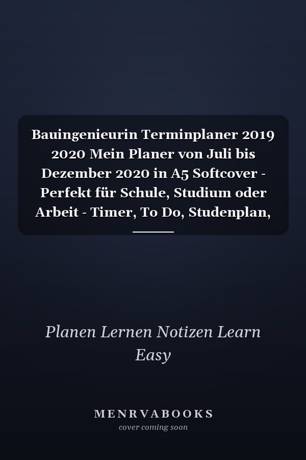 Bauingenieurin Terminplaner 2019 2020 Mein Planer von Juli bis Dezember 2020 in A5 Softcover - Perfekt für Schule, Studium oder Arbeit - Timer, To Do, Studenplan, Notizen - Bunte Rautenmuster für Frauen und Mädchen