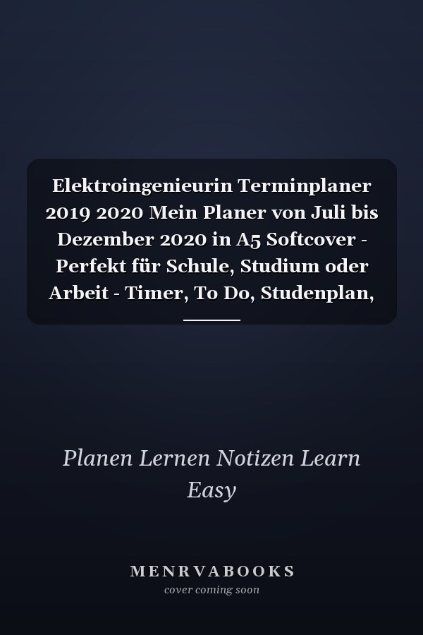 Elektroingenieurin Terminplaner 2019 2020 Mein Planer von Juli bis Dezember 2020 in A5 Softcover - Perfekt für Schule, Studium oder Arbeit - Timer, To Do, Studenplan, Notizen - Bunte Rautenmuster für Frauen und Mädchen