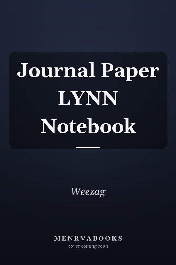 Journal Paper LYNN Notebook