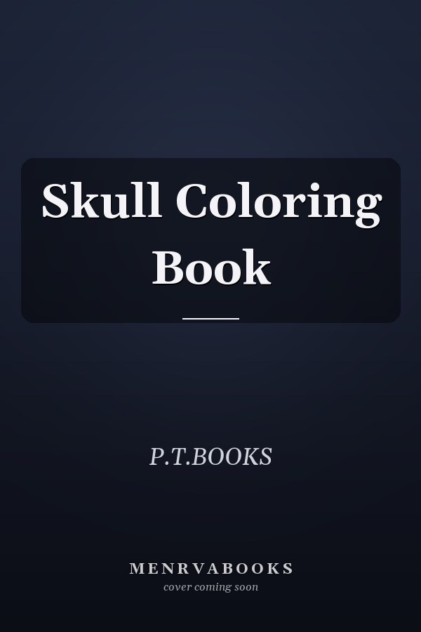 Skull Coloring Book