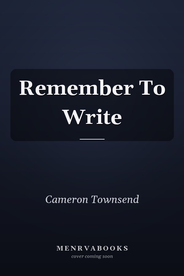 Remember To Write