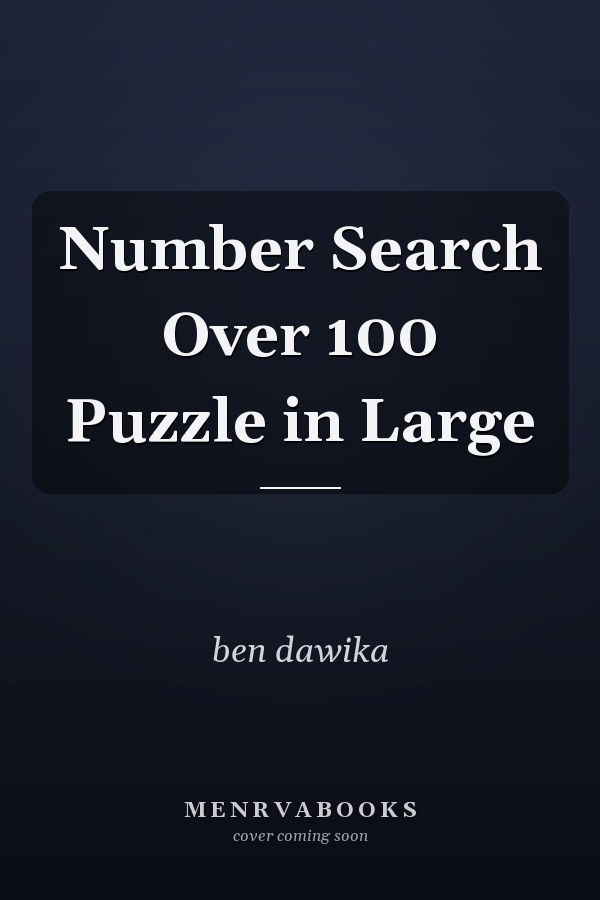 Number Search Over 100 Puzzle in Large
