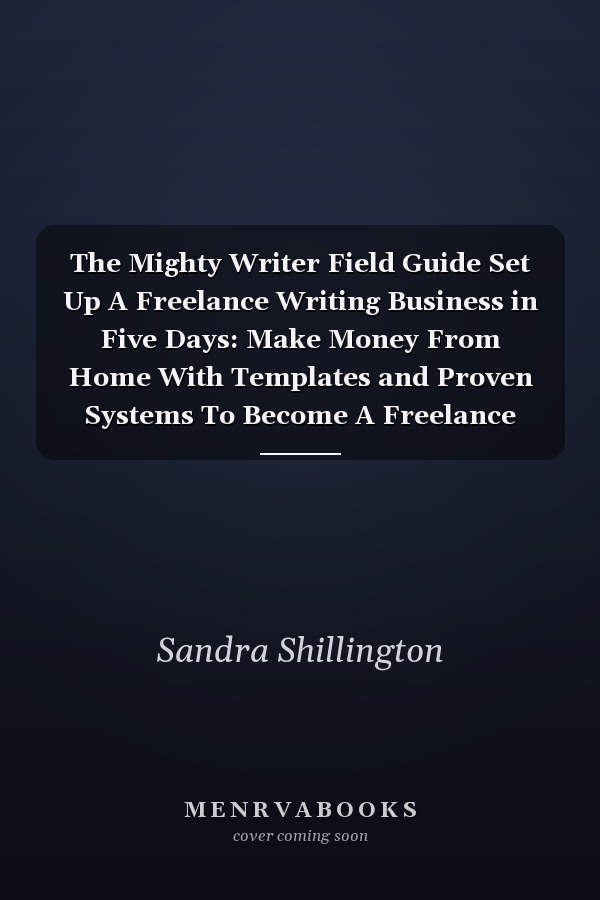 The Mighty Writer Field Guide Set Up A Freelance Writing Business in Five Days: Make Money From Home With Templates and Proven Systems To Become A Freelance Writer That Thrives Instead of Survives