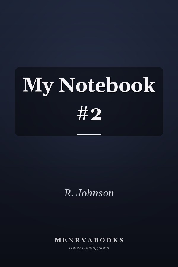 My Notebook #2