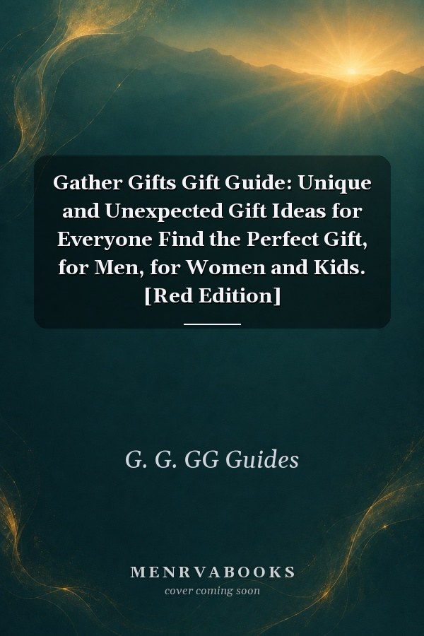 Gather Gifts Gift Guide: Unique and Unexpected Gift Ideas for Everyone Find the Perfect Gift, for Men, for Women and Kids. [Red Edition]