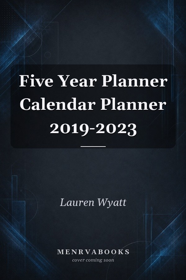 Five Year Planner Calendar Planner 2019-2023