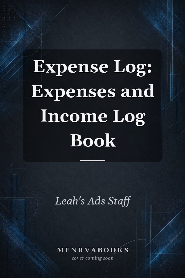 Expense Log: Expenses and Income Log Book