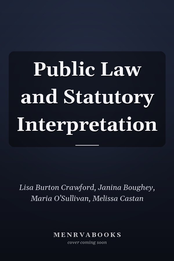 Public Law and Statutory Interpretation