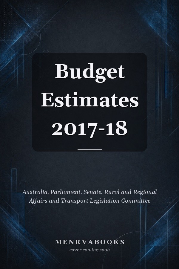 Budget Estimates 2017-18