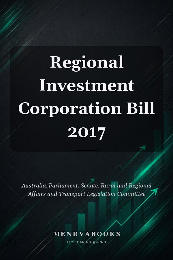 Regional Investment Corporation Bill 2017