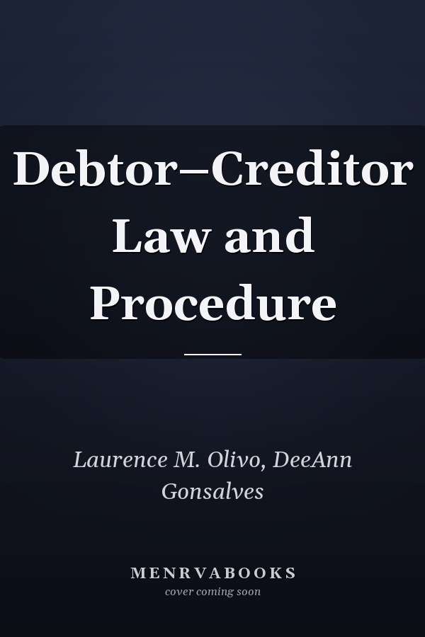 Debtor–Creditor Law and Procedure