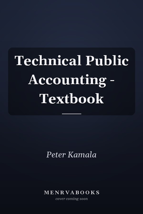 Technical Public Accounting - Textbook