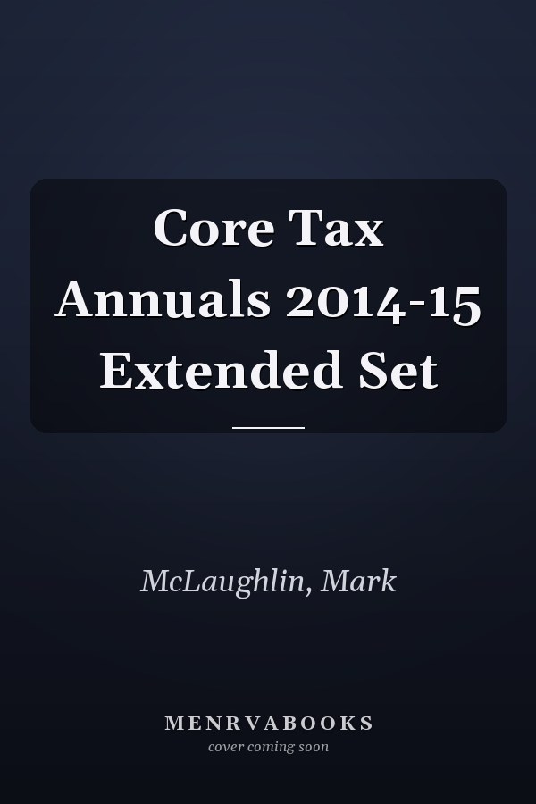 Core Tax Annuals 2014-15 Extended Set