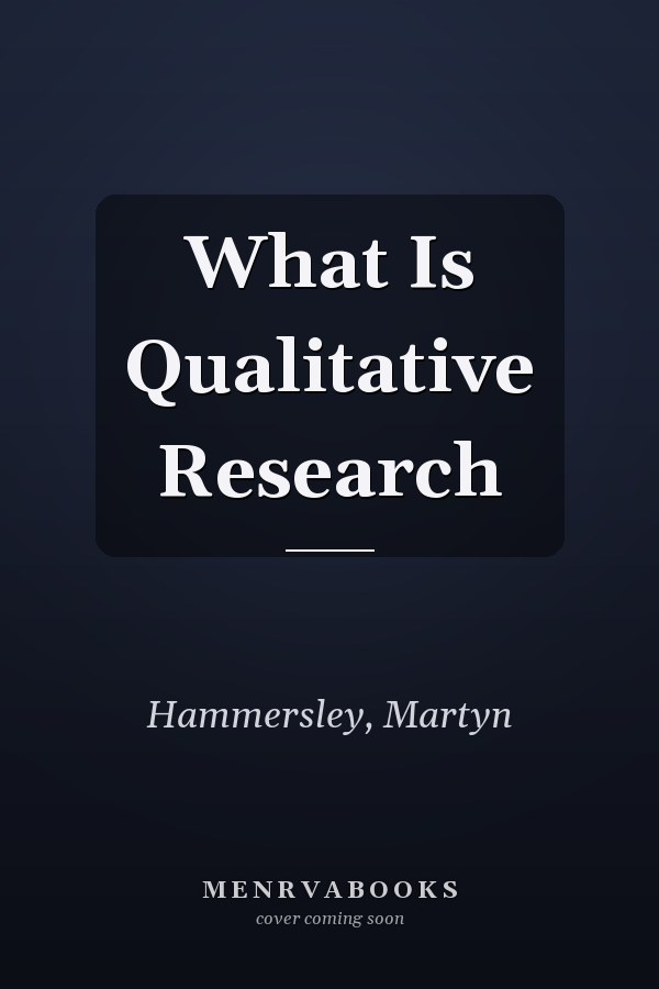 What Is Qualitative Research