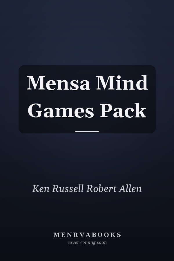 Mensa Mind Games Pack