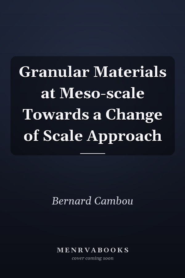 Granular Materials at Meso-scale Towards a Change of Scale Approach