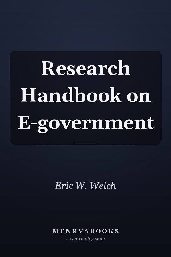 Research Handbook on E-government