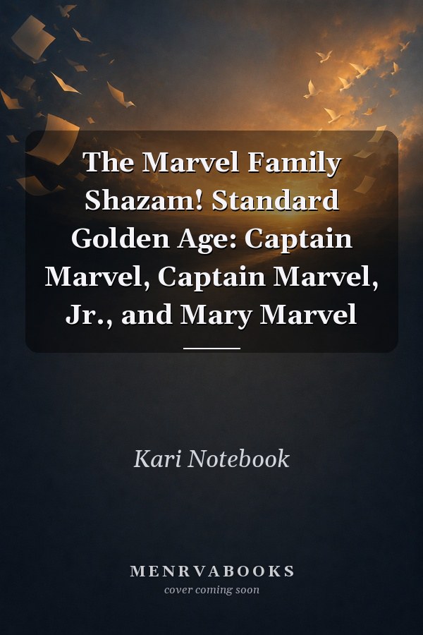 The Marvel Family Shazam! Standard Golden Age: Captain Marvel, Captain Marvel, Jr., and Mary Marvel