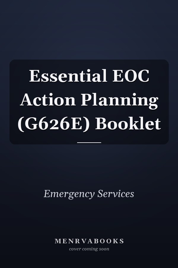 Essential EOC Action Planning (G626E) Booklet