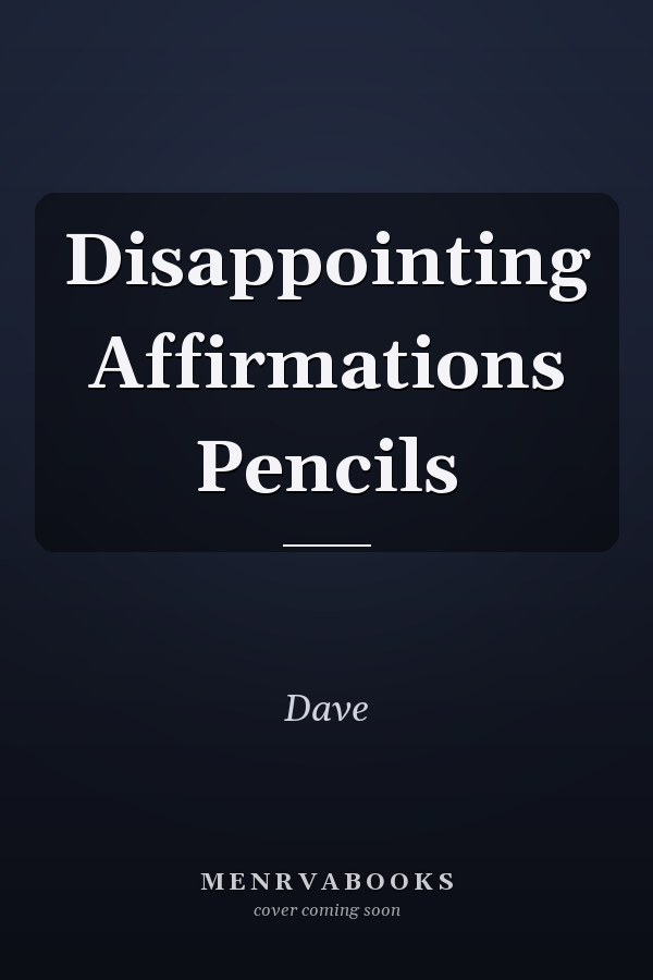 Disappointing Affirmations Pencils