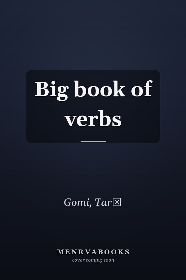 Big book of verbs