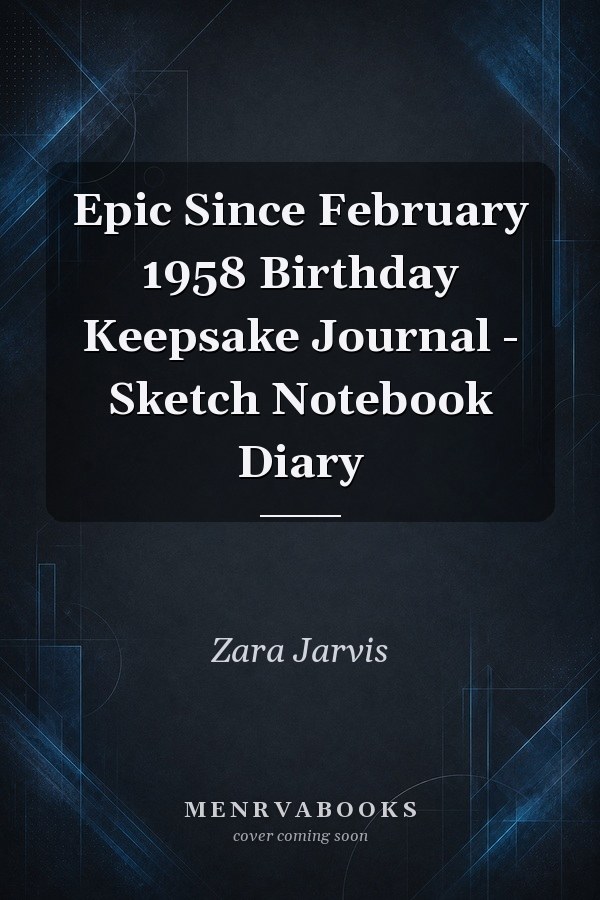 Epic Since February 1958 Birthday Keepsake Journal - Sketch Notebook Diary