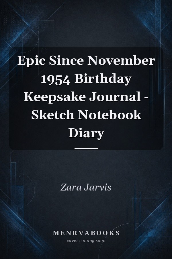 Epic Since November 1954 Birthday Keepsake Journal - Sketch Notebook Diary