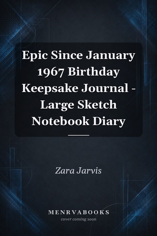 Epic Since January 1967 Birthday Keepsake Journal - Large Sketch Notebook Diary
