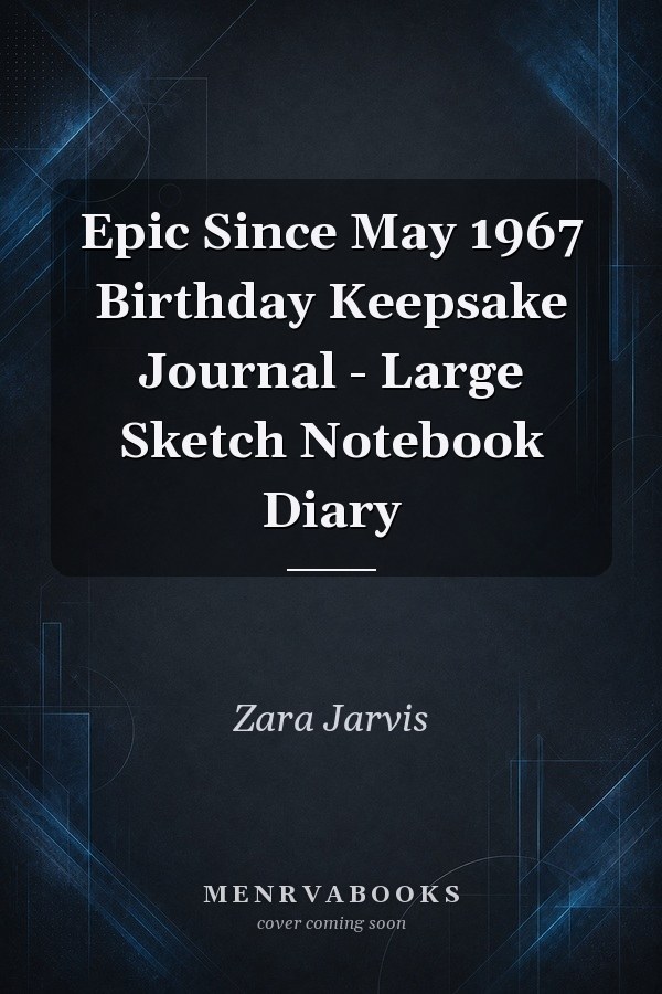 Epic Since May 1967 Birthday Keepsake Journal - Large Sketch Notebook Diary