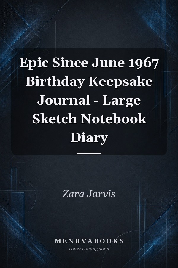 Epic Since June 1967 Birthday Keepsake Journal - Large Sketch Notebook Diary