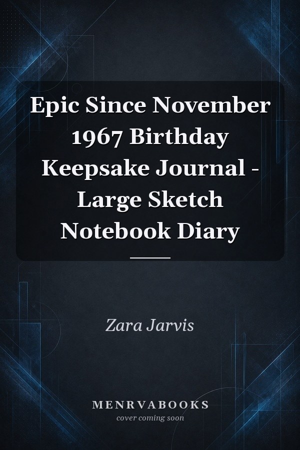 Epic Since November 1967 Birthday Keepsake Journal - Large Sketch Notebook Diary