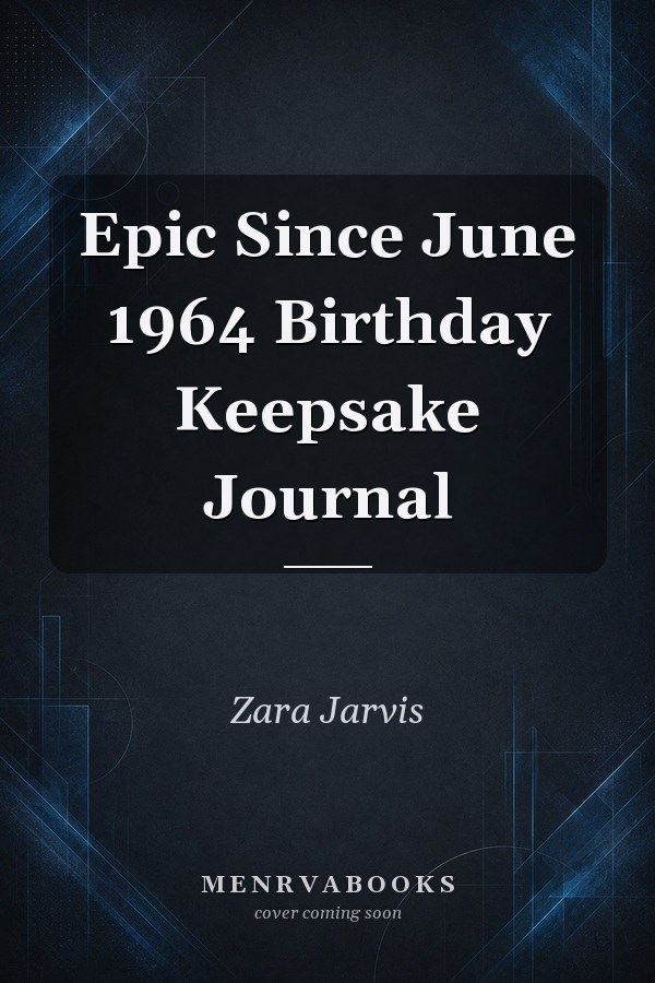 Epic Since June 1964 Birthday Keepsake Journal