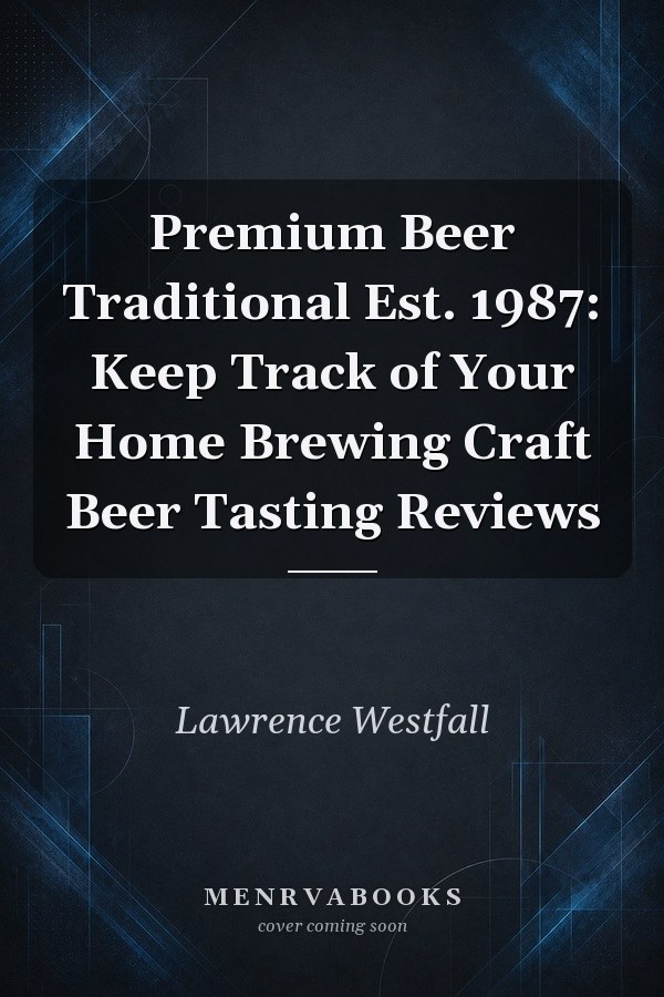 Premium Beer Traditional Est. 1987: Keep Track of Your Home Brewing Craft Beer Tasting Reviews