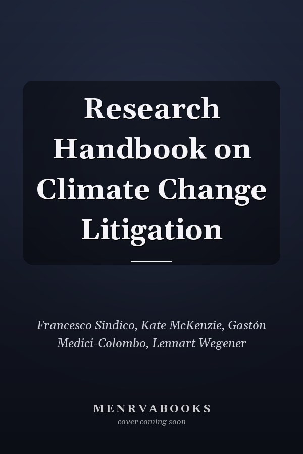 Research Handbook on Climate Change Litigation