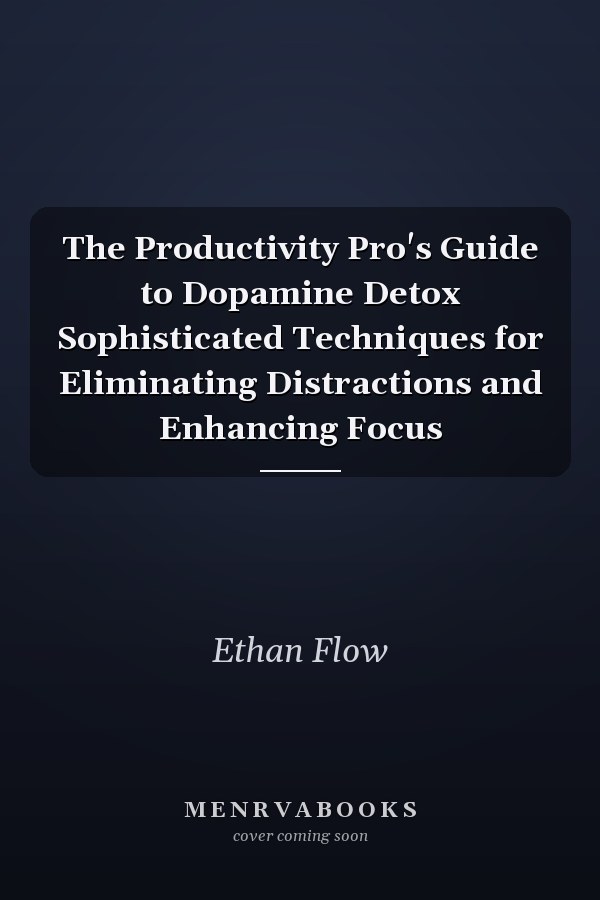 The Productivity Pro's Guide to Dopamine Detox Sophisticated Techniques for Eliminating Distractions and Enhancing Focus