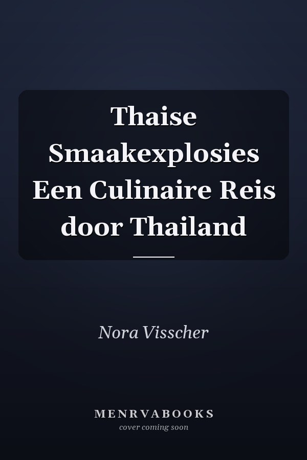 Thaise Smaakexplosies Een Culinaire Reis door Thailand