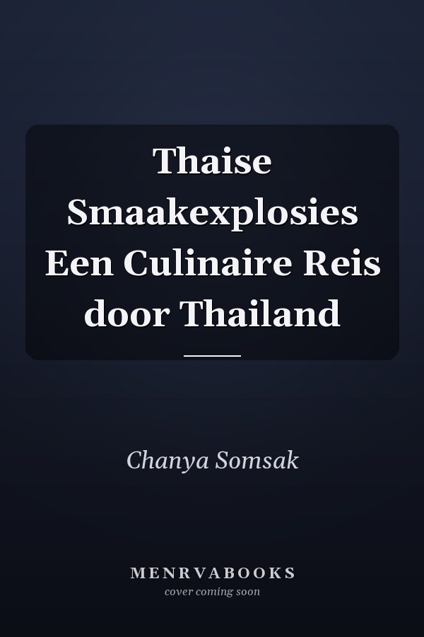 Thaise Smaakexplosies Een Culinaire Reis door Thailand